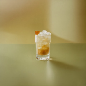 An image of the Avocado Margarita cocktail submitted by Toby that contains Grapefruit, Lime, Reposado Tequila, Mezcal, Absinthe, Agave Syrup, Tarragon, Avocado, Salt and Pepper