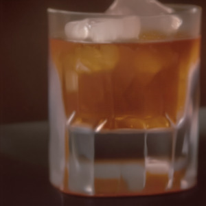 An image of the Rusty Nail cocktail submitted by Toby that contains Blended Scotch and Drambuie