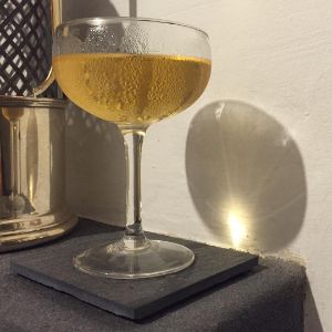 An image of the Allies Cocktail cocktail submitted by n0tquitethere that contains London Dry Gin, Dry Vermouth and Kümmel