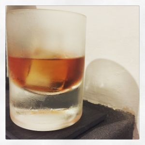 An image of the Applejack Old Fashioned cocktail submitted by n0tquitethere that contains Applejack, Whiskey Barrel Aged Bitters and Maple Syrup
