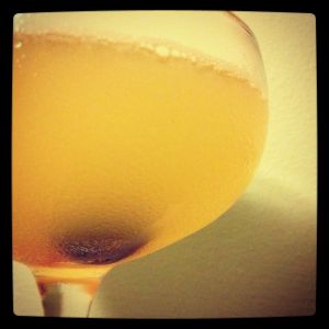 An image of the The Bebbo Cocktail cocktail submitted by n0tquitethere that contains London Dry Gin, Lemon, Honey, Orange and Cocktail Cherry