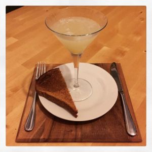 An image of the Breakfast Martini cocktail submitted by n0tquitethere that contains London Dry Gin, Lemon, Curaçao Triple Sec and Marmalade
