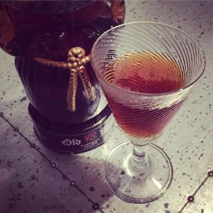 An image of the Bumboo cocktail submitted by n0tquitethere that contains Gold Rum, Demerara Syrup, Vanilla Syrup, Peychauds Bitters, Bob's Bitters Abbott's Bitter, The Bitter Truth Jerry Thomas' Own Decanter Bitter and Nutmeg