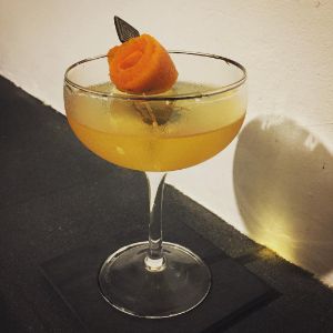 An image of the Chrysanthemum cocktail submitted by n0tquitethere that contains Dry Vermouth, Benedictine DOM, Absinthe, Orange Bitters and Orange