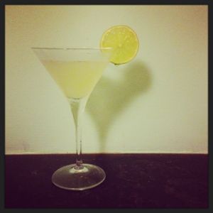 An image of the Daiquiri cocktail submitted by n0tquitethere that contains Gold Rum, Lime, Simple Syrup and Lime