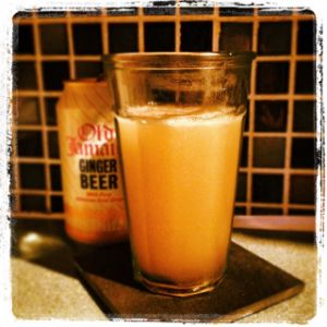 An image of the Diablita cocktail submitted by n0tquitethere that contains Reposado Tequila, Curaçao Triple Sec, Crème de Cassis, Lime and Ginger Beer