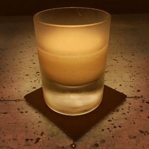 An image of the Dirty White Mother cocktail submitted by n0tquitethere that contains Brandy, Coffee Liqueur and Cream