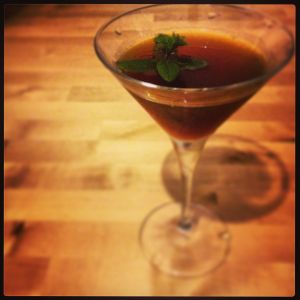 An image of the Fernando cocktail submitted by n0tquitethere that contains Fernet Branca, Bianco Vermouth, Galliano L'authentico and Mint