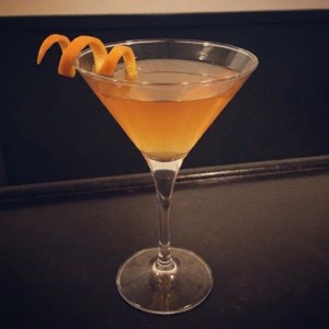 An image of the Fight in Silence cocktail submitted by Toby that contains Agricole Rhum, Ramazzotti, Orange, Demerara Syrup, Angostura Bitters and Orange