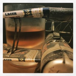 An image of the Island of Misfit Toys cocktail submitted by n0tquitethere that contains Mezcal, Amaro Meletti, Kümmel, Angostura Bitters and Orange