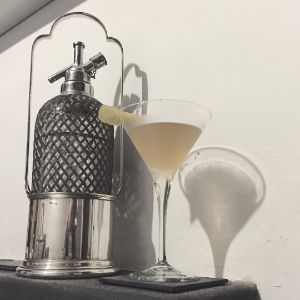 An image of the The Leap Year Cocktail cocktail submitted by n0tquitethere that contains London Dry Gin, Sweet Vermouth, Grand Marnier, Lemon and Lemon