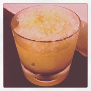 An image of the Mata Va'ha cocktail submitted by n0tquitethere that contains Gold Rum, White Rum, Kümmel, Pineapple Juice, Lime, Passion Fruit Syrup and Dark Rum