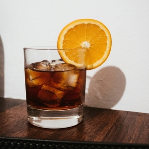 An image of the Negroni Sbagliato cocktail submitted by Toby that contains Turin Bitters, Sweet Vermouth, Prosecco and Orange