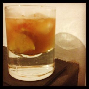 An image of the Rhum Cocktail Marilene cocktail submitted by n0tquitethere that contains Agricole Rhum, Lime, Caster Sugar and Angostura Bitters