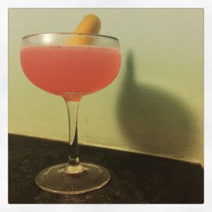 An image of the Siesta cocktail submitted by n0tquitethere that contains Blanco Tequila, Turin Bitters, Lime, Grapefruit, Simple Syrup and Grapefruit