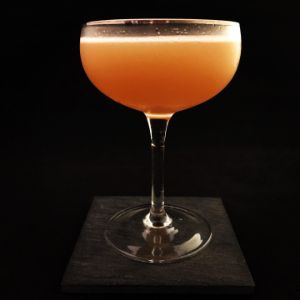 An image of the The Pompadour cocktail submitted by n0tquitethere that contains Agricole Rhum, Pineau des Charentes and Lemon
