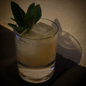 An image of the Whiskey Smash cocktail submitted by n0tquitethere that contains Rye Whiskey, Lemon, Simple Syrup, Mint and Mint